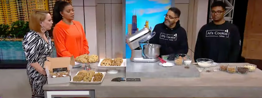Al’s Cookie Mixx Featured at Autism Speaks’ Casino Night on WGN9 Chicago