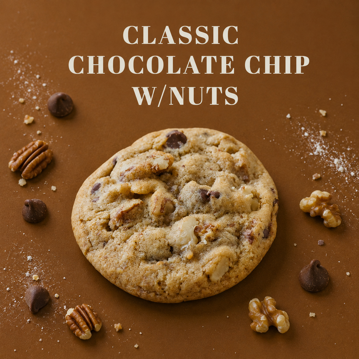 CLASSIC CHOCOLATE CHIP W/NUTS