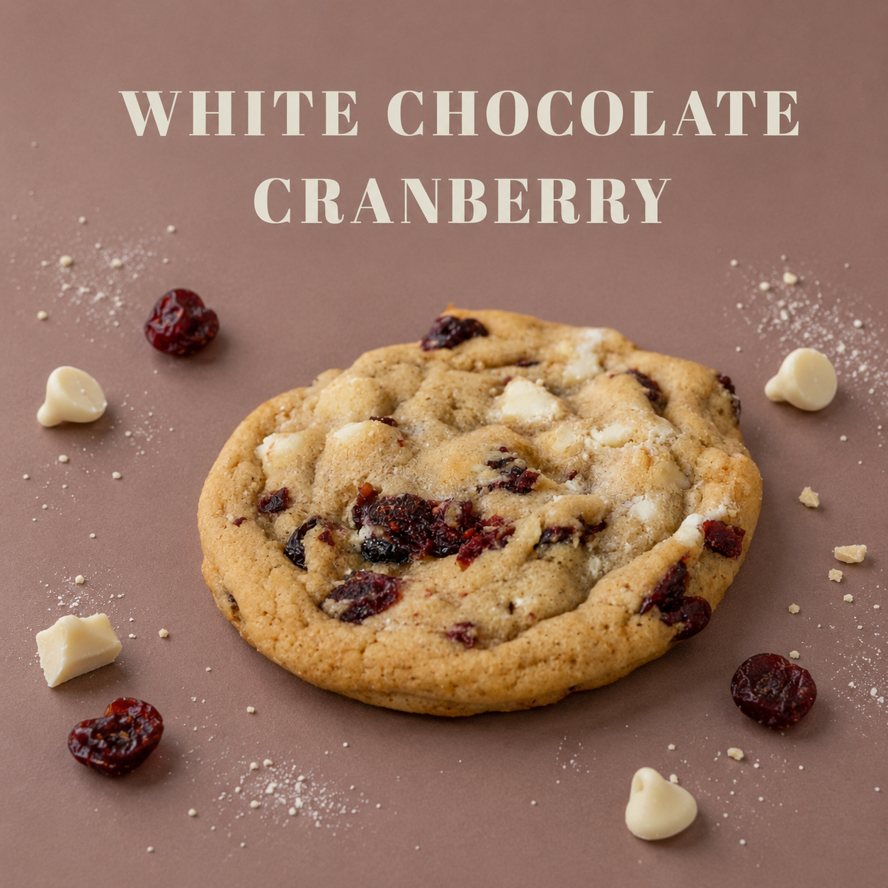 WHITE CHOCOLATE CRANBERRY